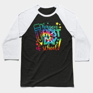 Happy First Day Of School Back To School Teacher Baseball T-Shirt